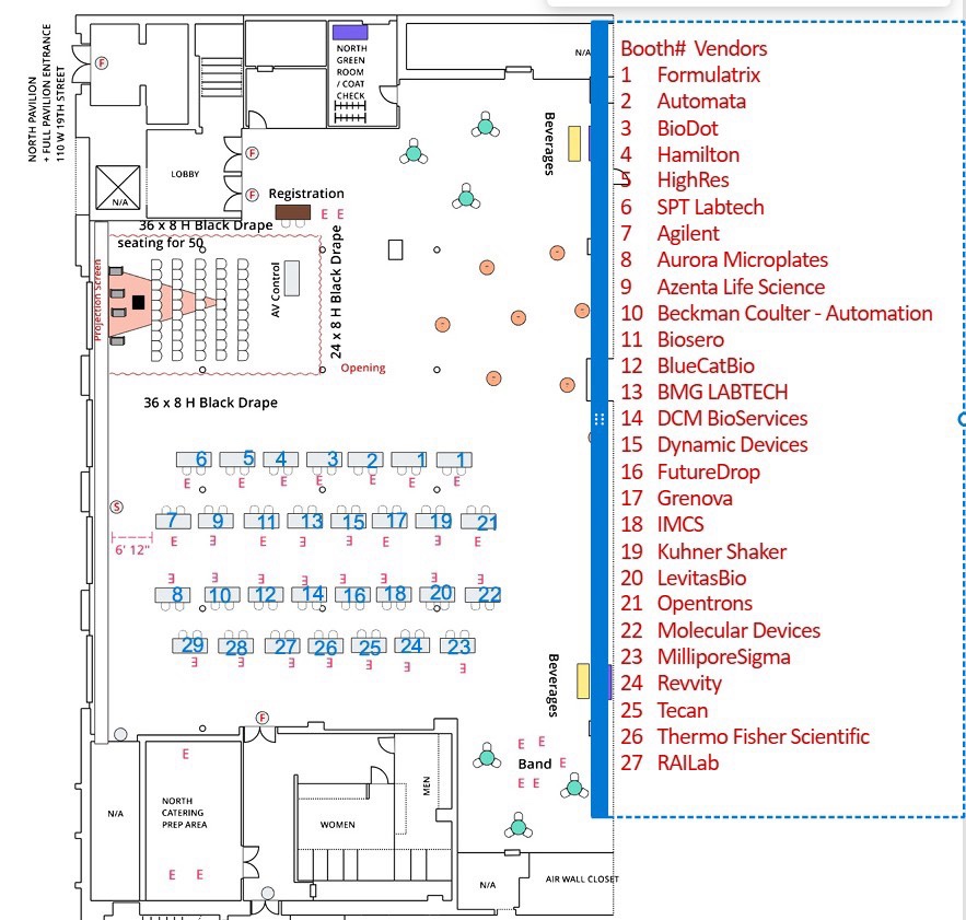 LRIG-NYC Spring EXPO 2026 floor plan